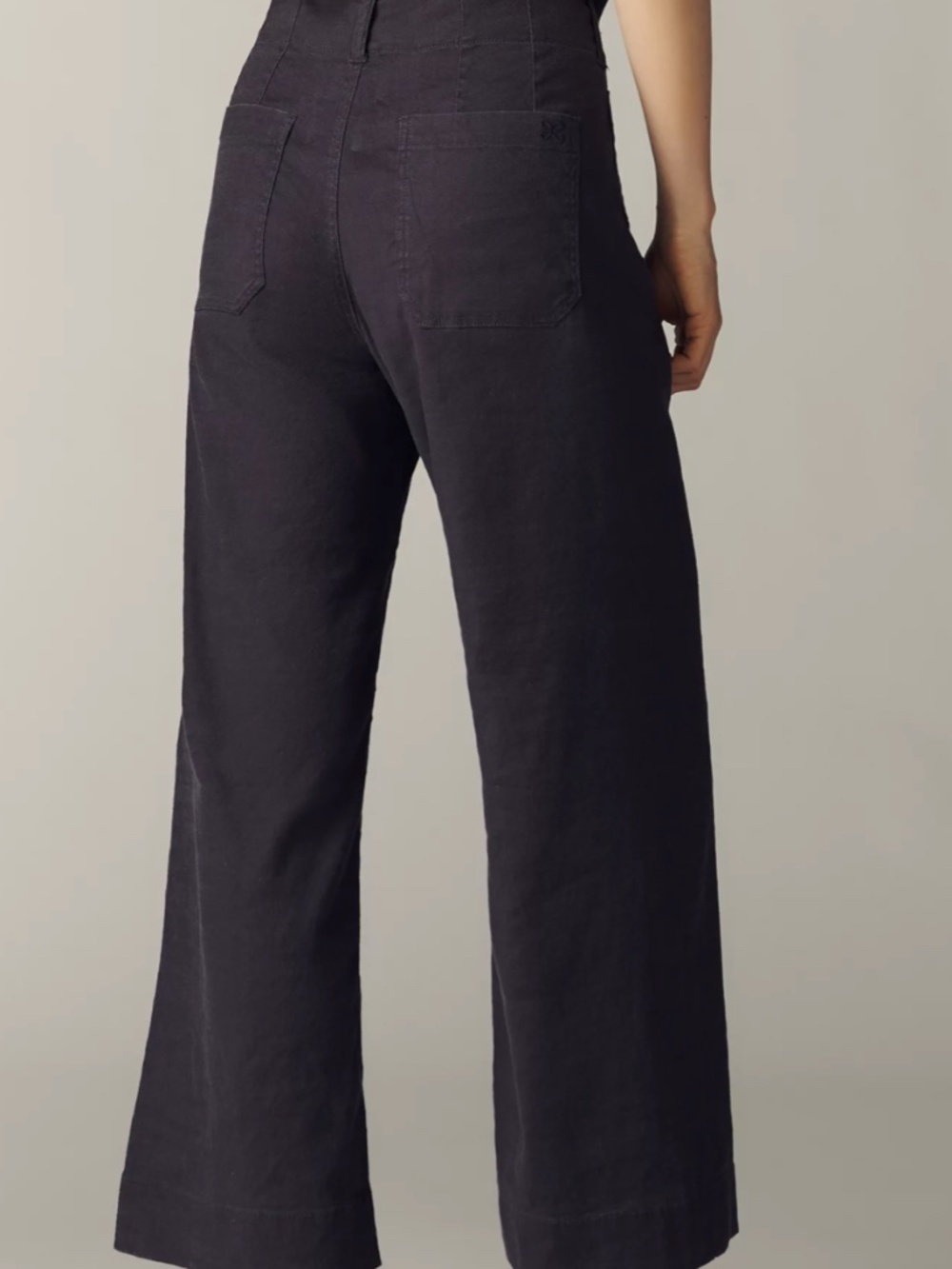 Maeve Cropped Linen Wide Leg Pants (Collette) - Picture 2 of 5